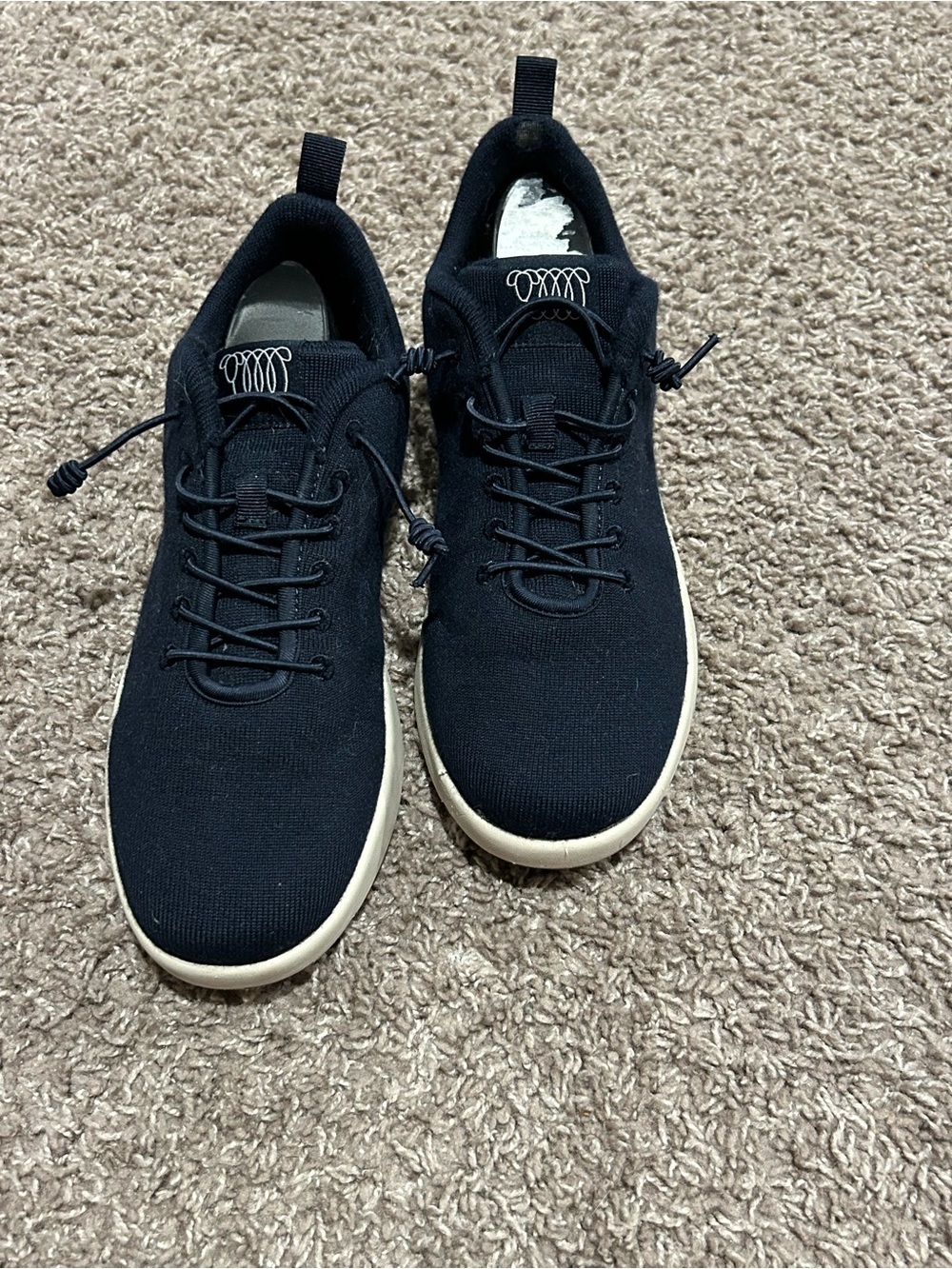 Woolloomoloo Lambton Merino Wool Inisex Navy Sneakers.  Size 41 EU,  10 Women’s